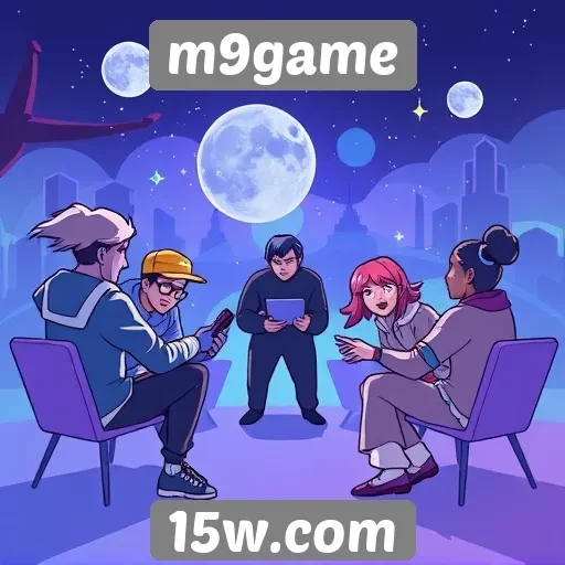 Exploração da comunidade de jogadores no m9game